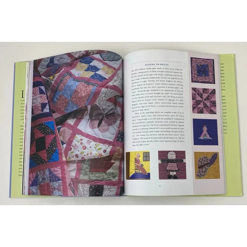 Threaded Together : The Pink Ribbon Quilt Project by B. J. Berti (Hardcover)